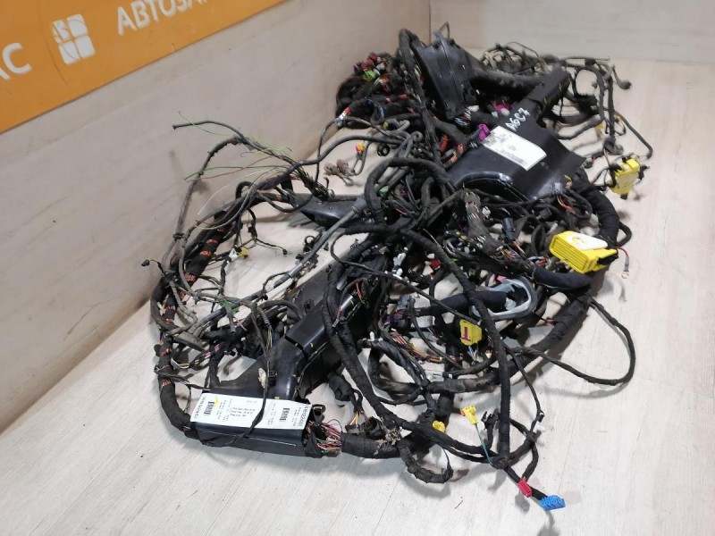 Audi A6 C7 проводка салона деф