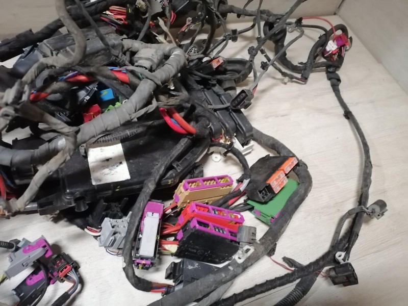 Audi A6 C7 проводка салона деф