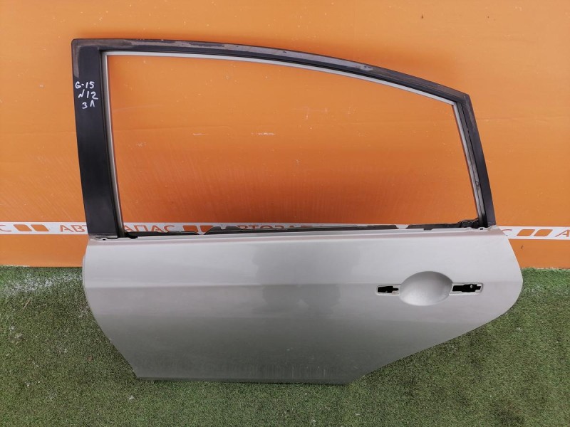 Almera G15 №12 дверь задняя левая деф