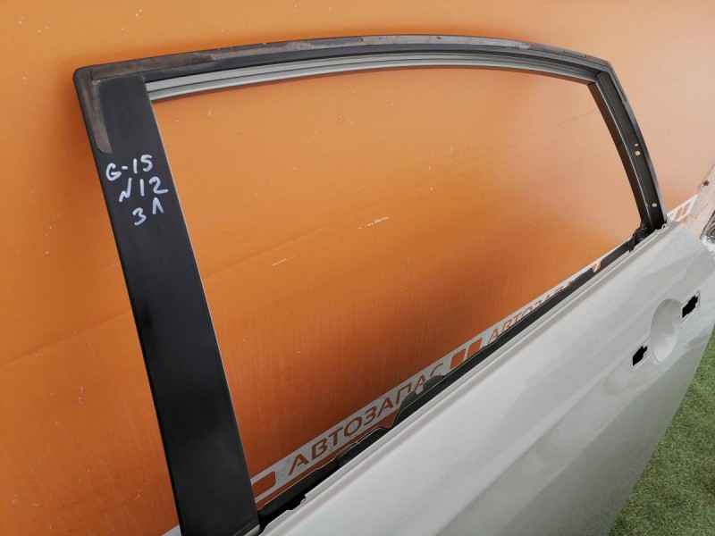 Almera G15 №12 дверь задняя левая деф