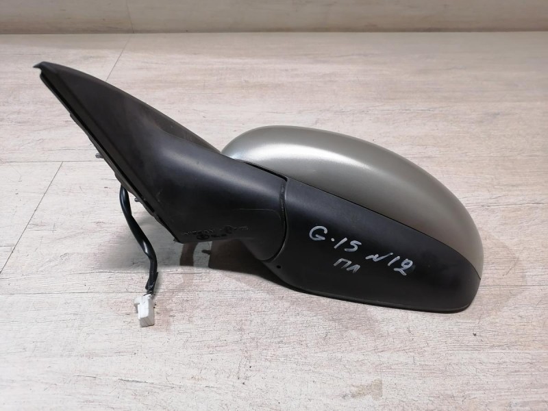 Almera G15 №12 зеркало левое деф