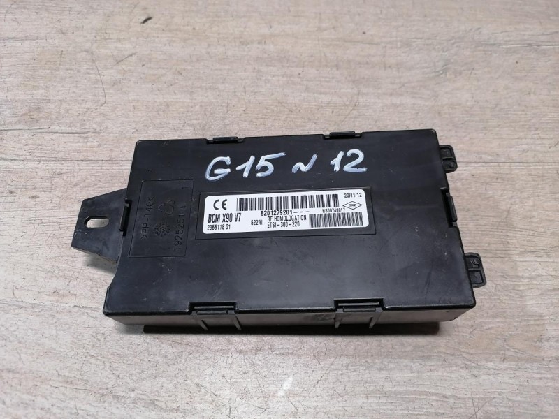 Almera G15 №12 блок комфорта