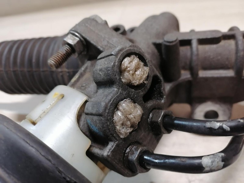 Almera G15 №12 рейка рулевая