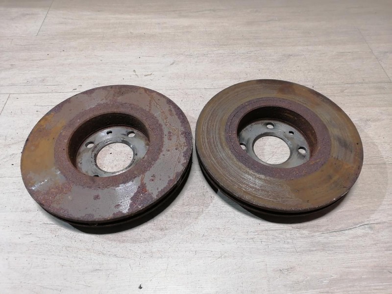 Almera G15 №12 диск тормозной передний к-кт