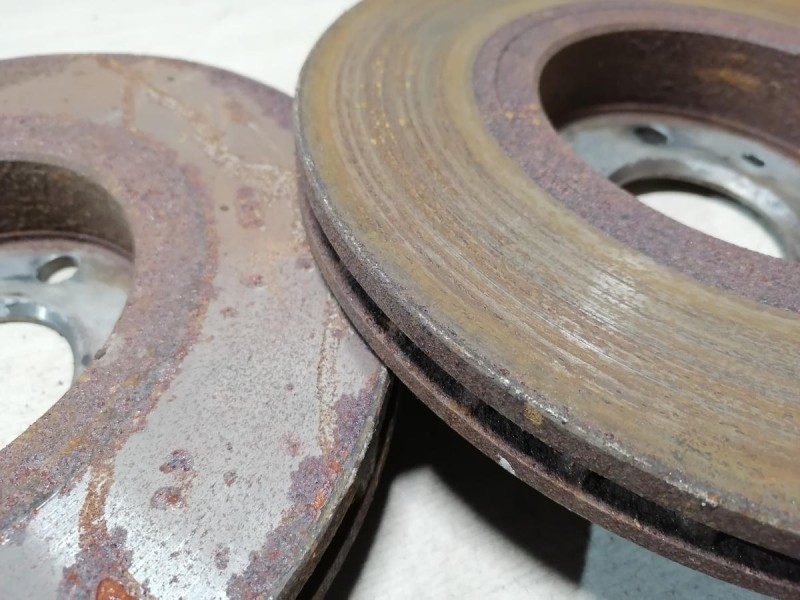 Almera G15 №12 диск тормозной передний к-кт