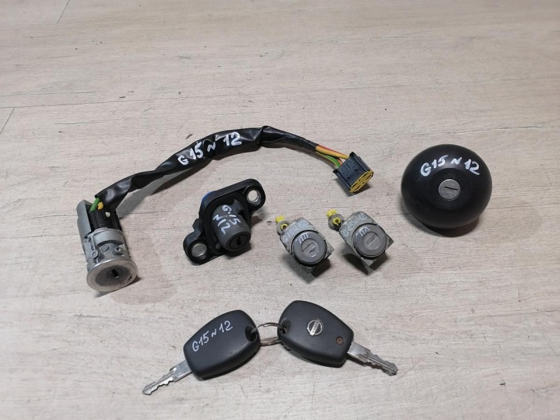 Almera G15 №12 замок зажигания к-кт