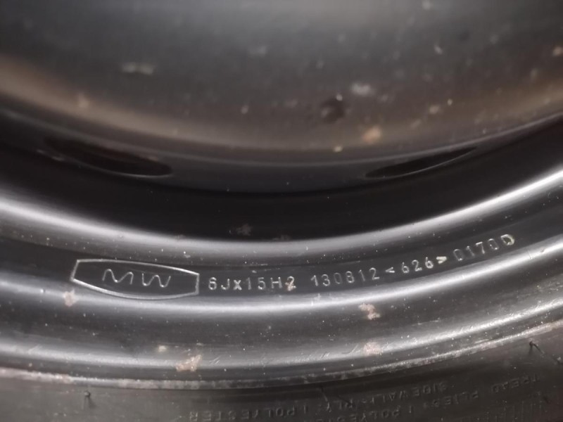 Almera G15 №12 запаска R15