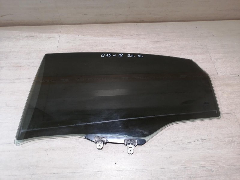 Almera G15 №12 стекло заднее левое 12