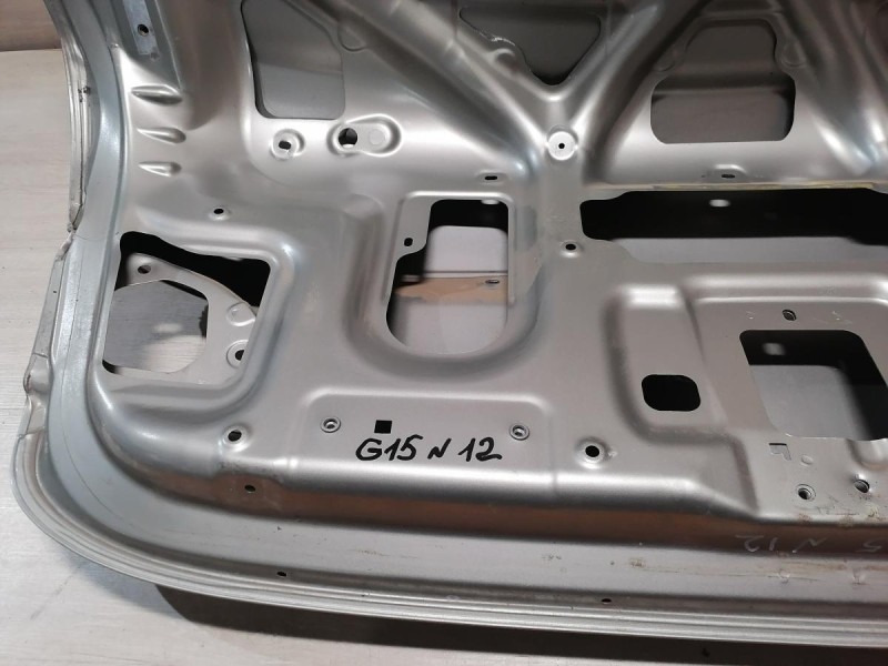 Almera G15 №12 крышка багажника деф