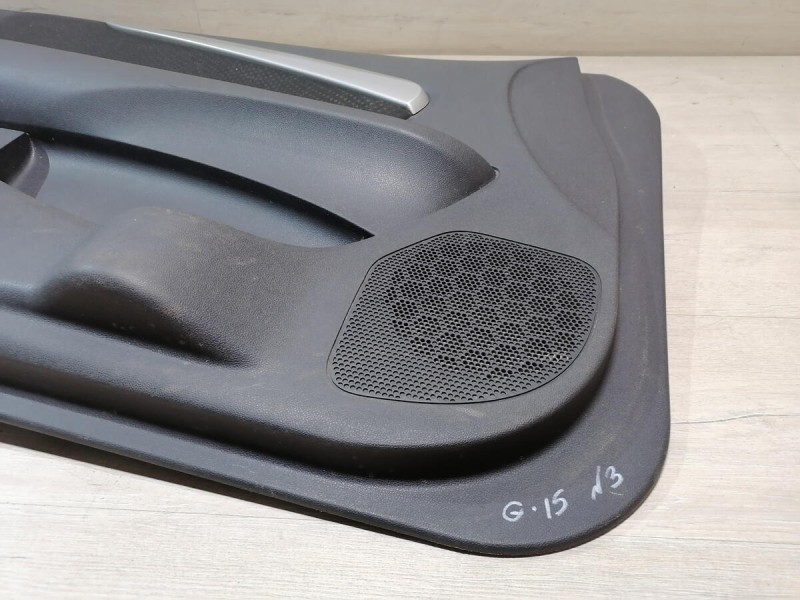 Almera G15 обшивка двери передняя левая эл