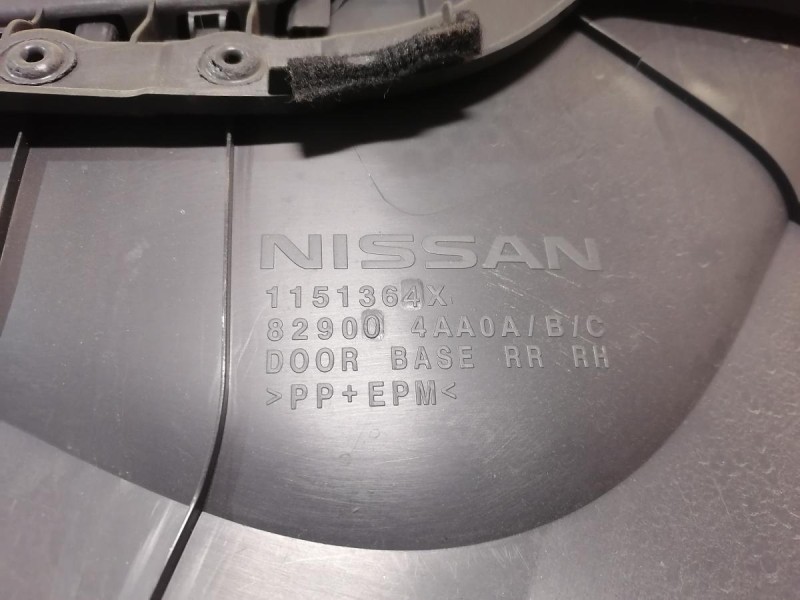 Almera G15 №12 обшивка двери задняя правая