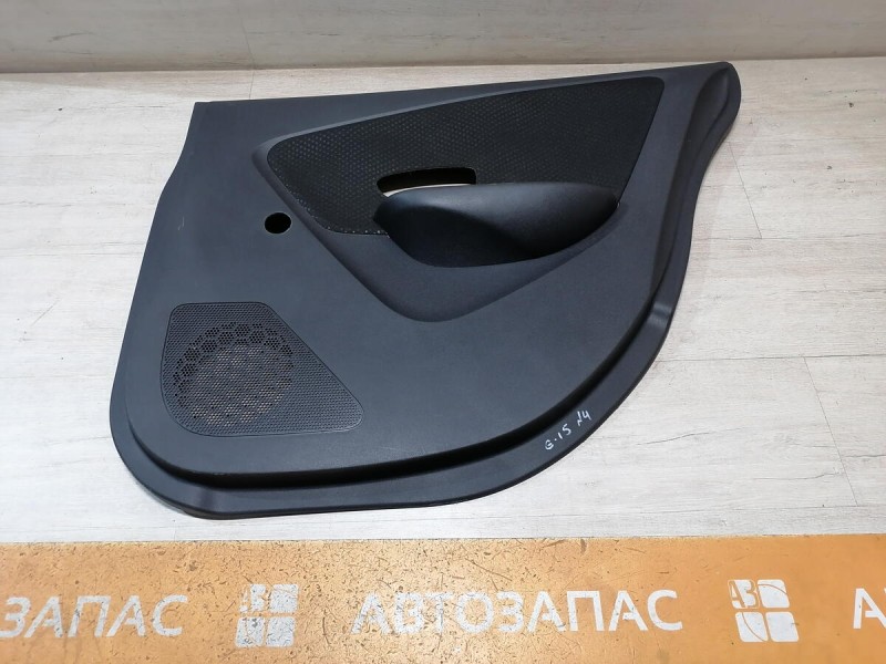 Almera G15 обшивка двери задняя правая мех