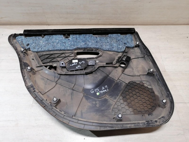 Almera G15 обшивка двери задняя правая мех