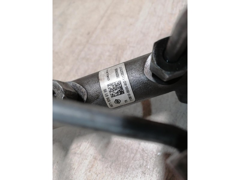 Actyon №2 рампа топливная датчик давления  трубка на форсунку в сборе