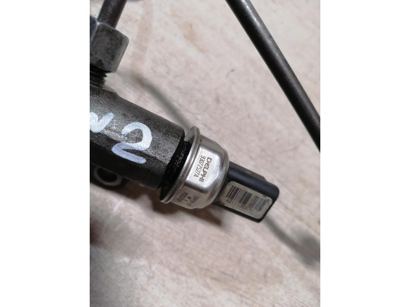 Actyon №2 рампа топливная датчик давления  трубка на форсунку в сборе