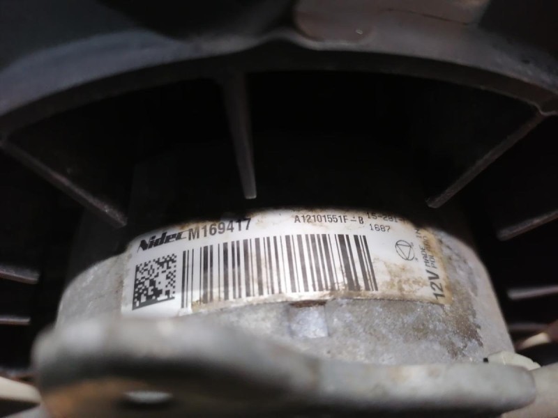 Sandero №19 моторчик вентилятора охлаждения двигателя с крыльчаткой