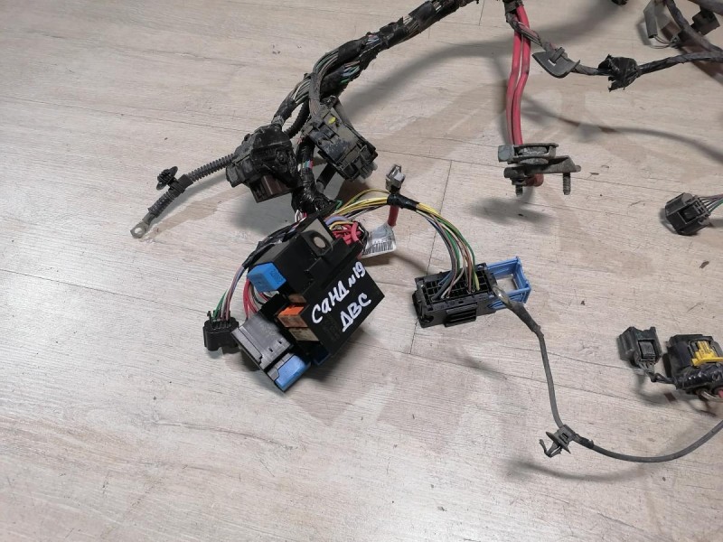 Sandero №19 проводка двигателя 8кл K7M РОБОТ
