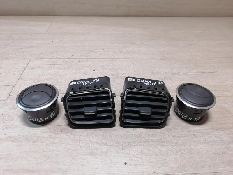 Sandero №19 дефлектор торпедо центральный правый