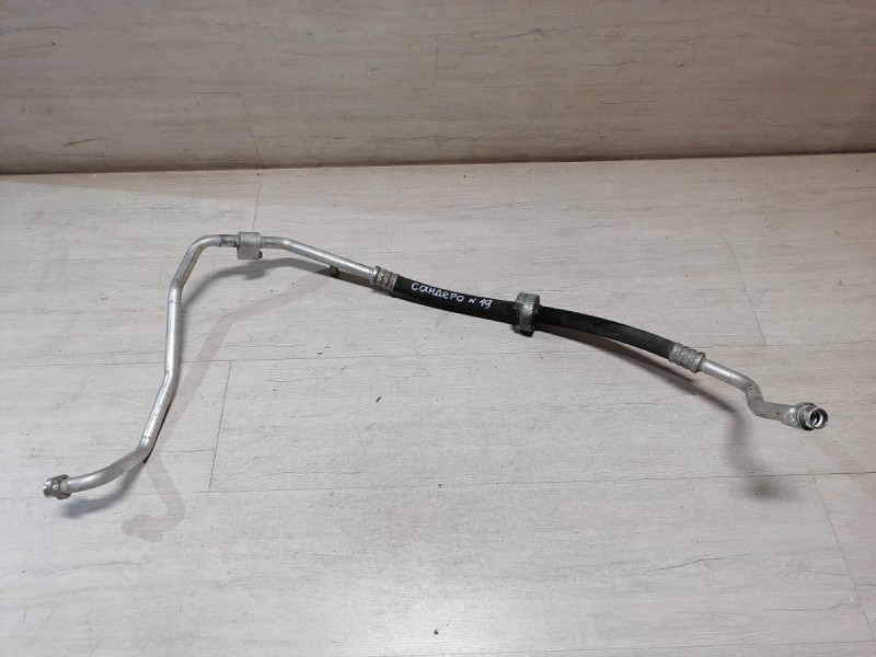 Sandero №19 трубка кондиционера толстая длинная 924541130