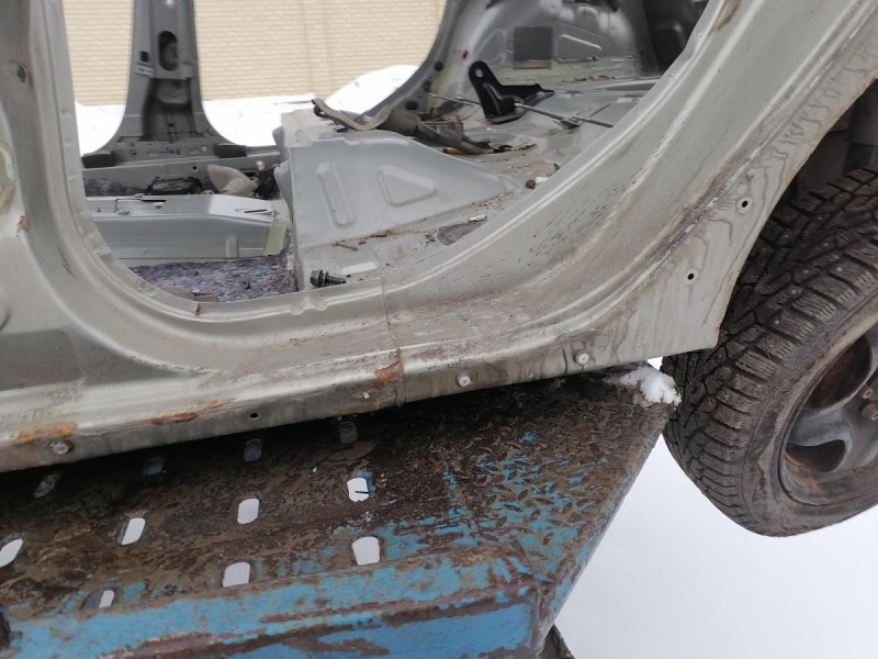 Sandero №19 порог левый степвей деф