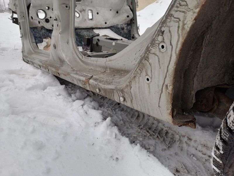 Sandero №19 порог левый степвей деф