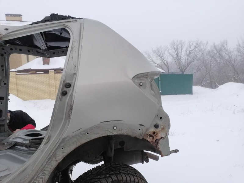 Sandero №19 крыло заднее левое степвей деф