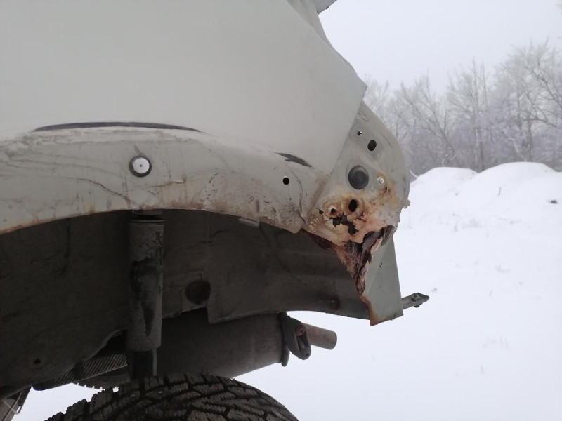 Sandero №19 крыло заднее левое степвей деф