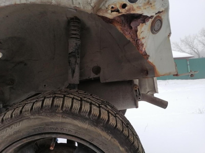 Sandero №19 крыло заднее левое степвей деф