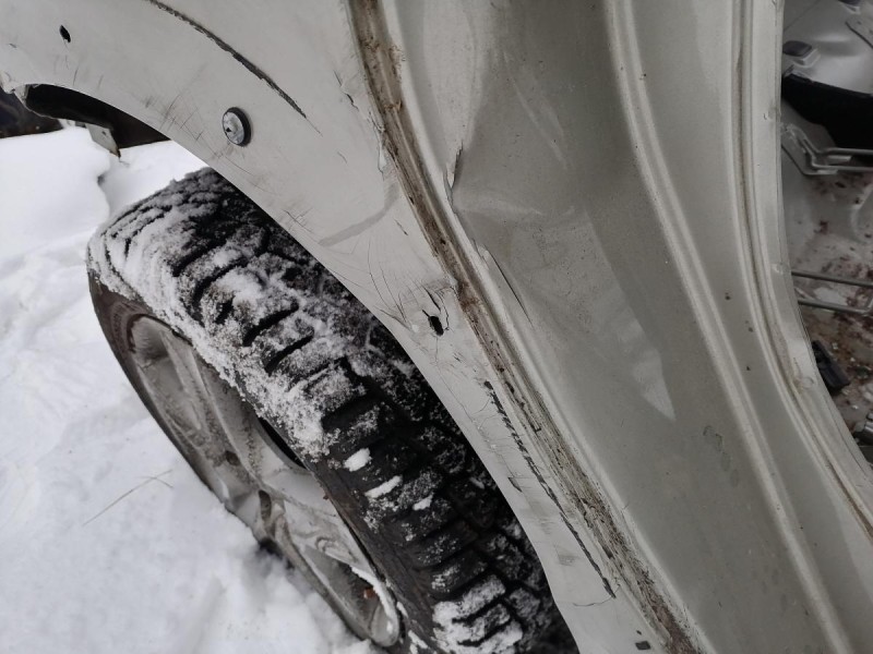 Sandero №19 крыло заднее правое деф