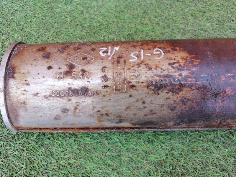 Almera G15 №12 глушитель деф