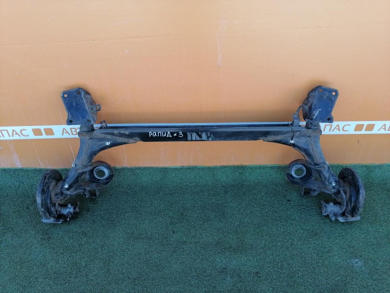 Rapid №3 балка задняя в сборе дисковые тормоза