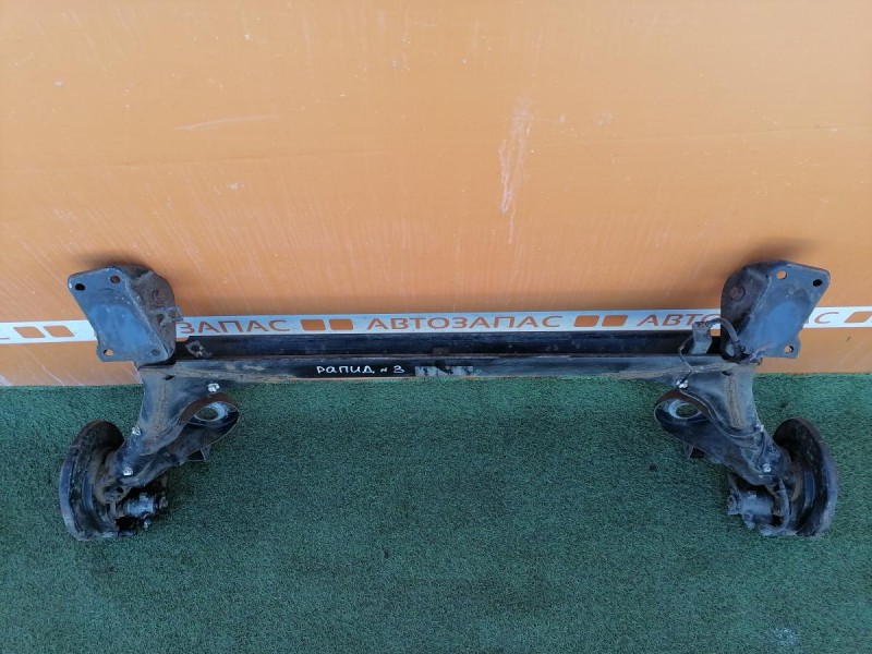 Rapid №3 балка задняя в сборе дисковые тормоза