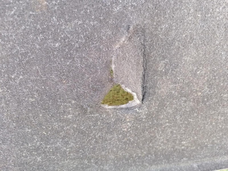 Rapid №3 обшивка багажника правая дев