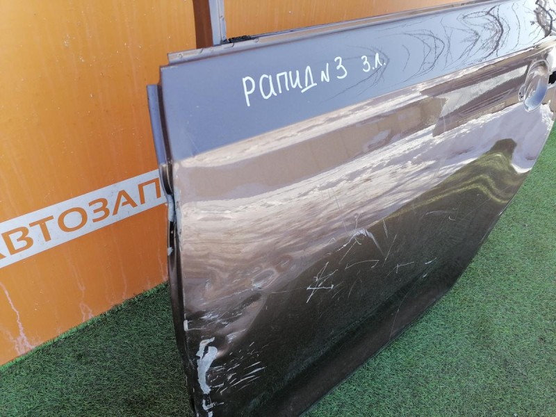 Rapid №3 дверь задняя левая деф