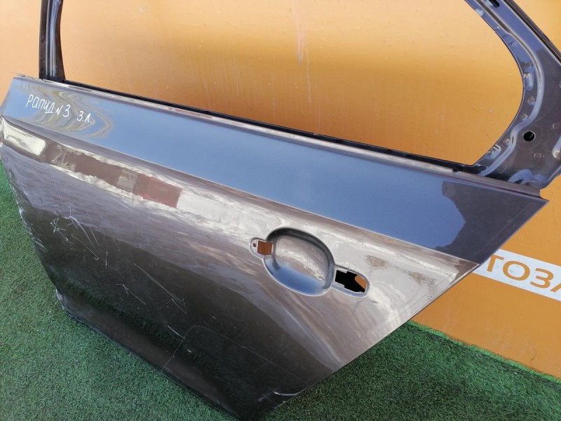 Rapid №3 дверь задняя левая деф