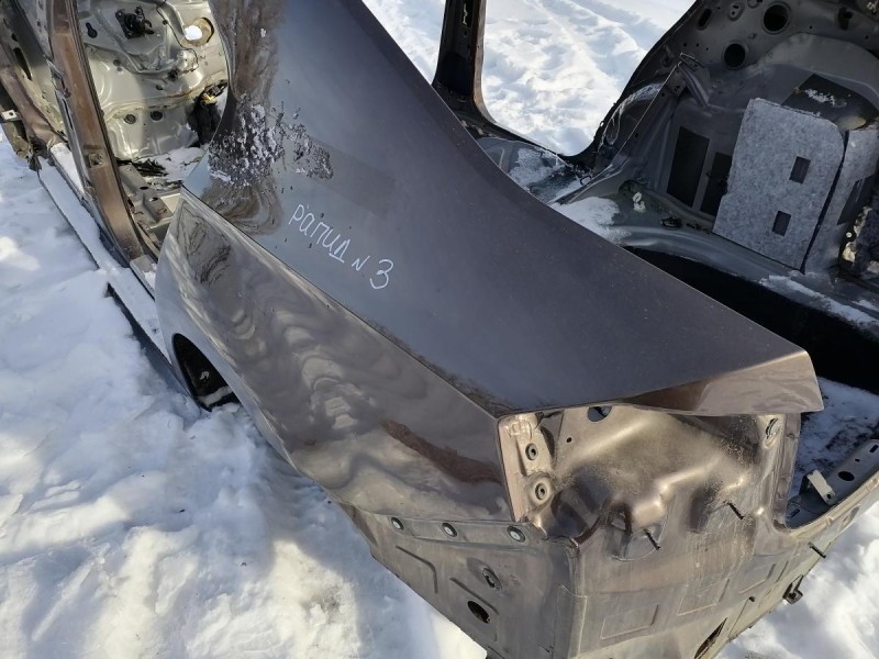 Rapid №3 задняя часть кузова крыло панель