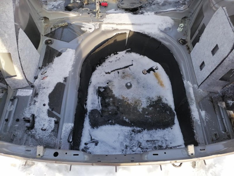 Rapid №3 задняя часть кузова крыло панель