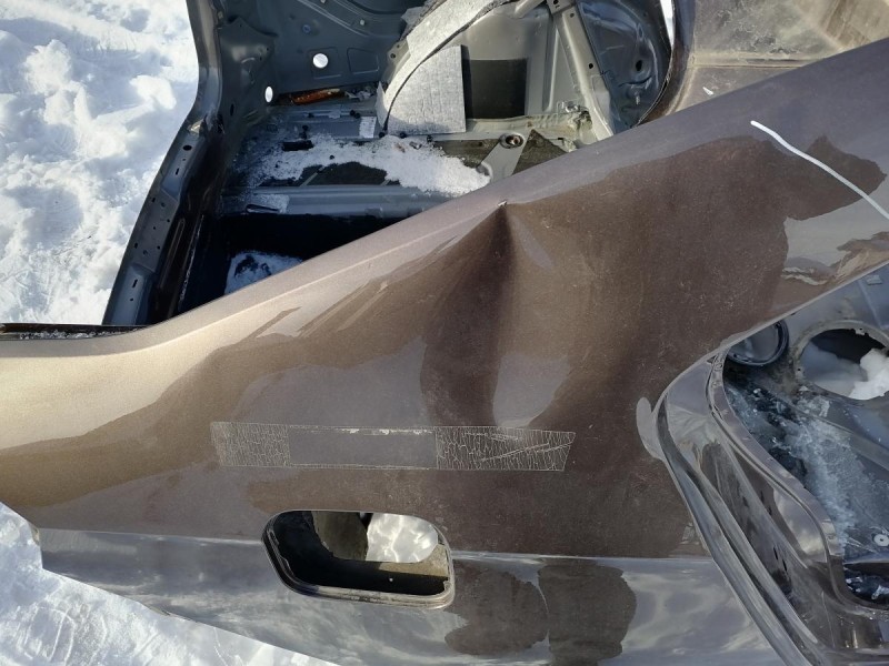 Rapid №3 задняя часть кузова крыло панель