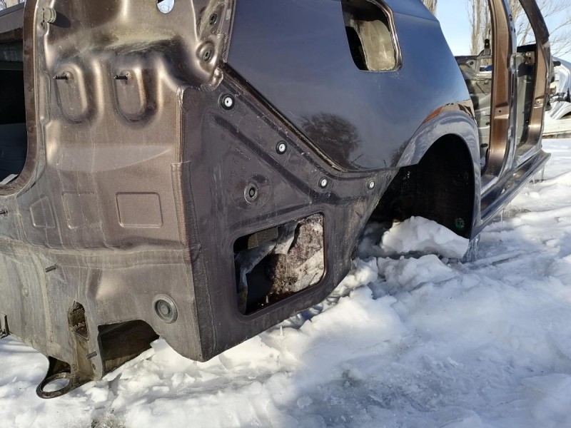 Rapid №3 задняя часть кузова крыло панель