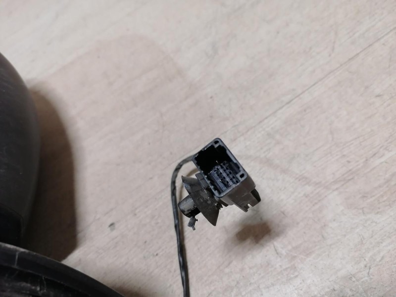 Logan №52 зеркало правое с датчиком черное мех