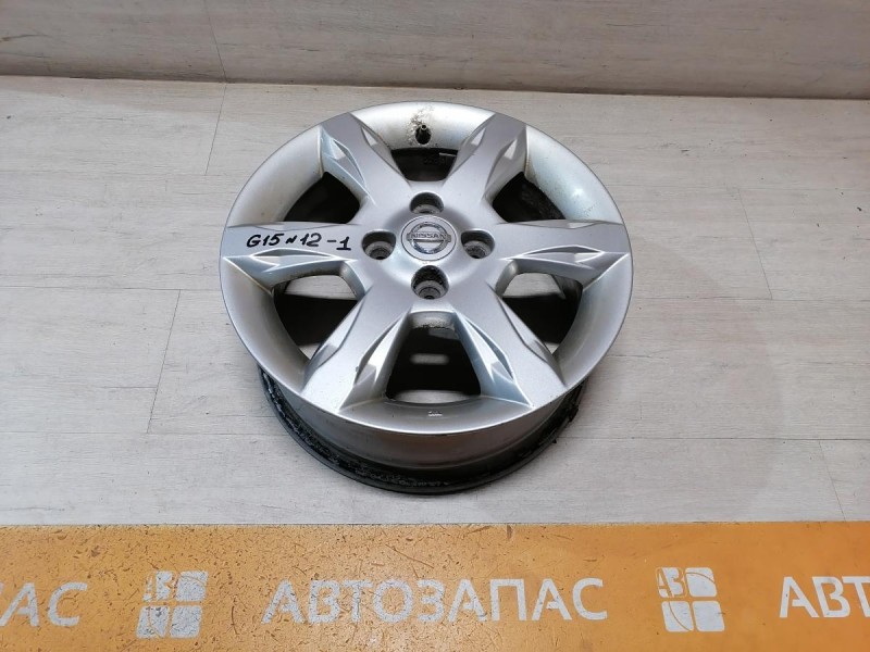 Almera G15 №12 диск колесный литой оригинальный R15