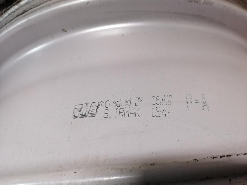 Almera G15 №12 диск колесный литой оригинальный R15