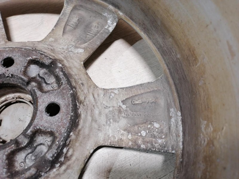 Almera G15 №12 диск колесный литой оригинальный R15