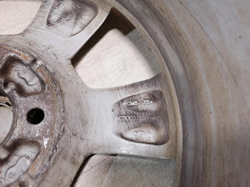 Almera G15 №12 диск колесный литой оригинальный R15