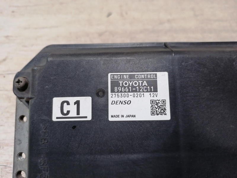 Corolla №4 блок управления двигателем эбу двс мозги