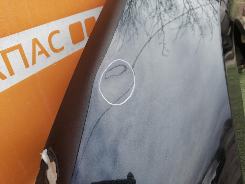 Almera G15 №13 крыло переднее левое деф