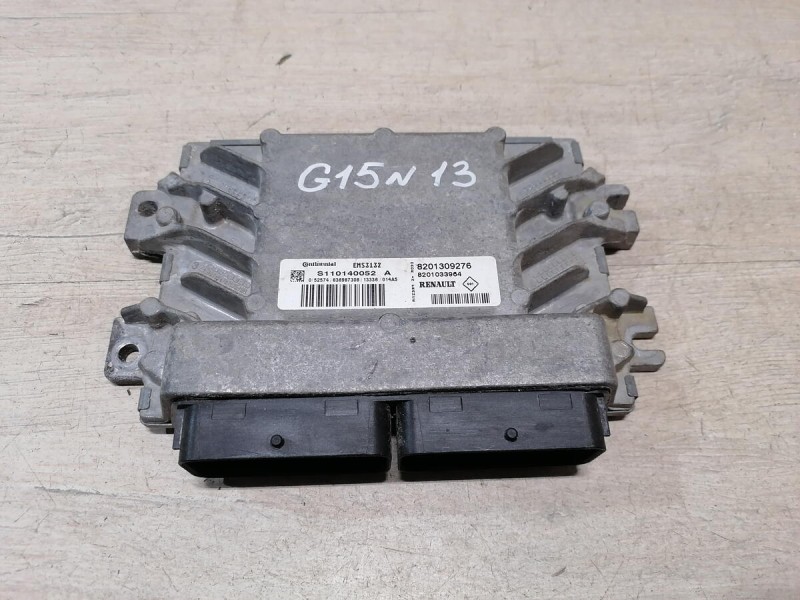 Almera G15 №13 блок управления двигателем эбу двс мозги K4M