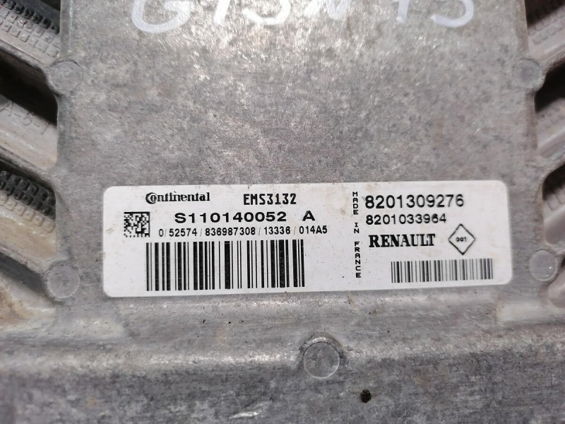 Almera G15 №13 блок управления двигателем эбу двс мозги K4M