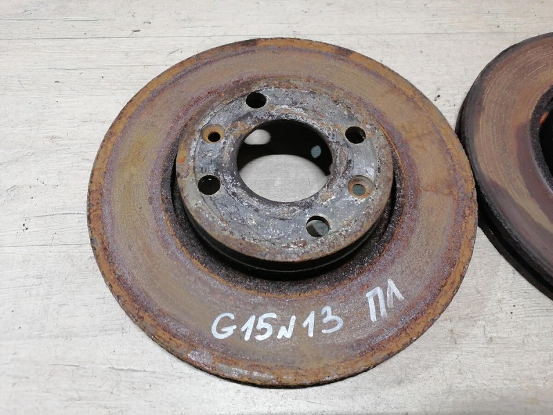 Almera G15 №13 диск тормозной к-кт