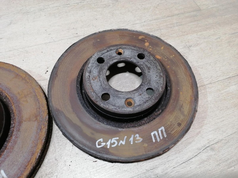 Almera G15 №13 диск тормозной к-кт